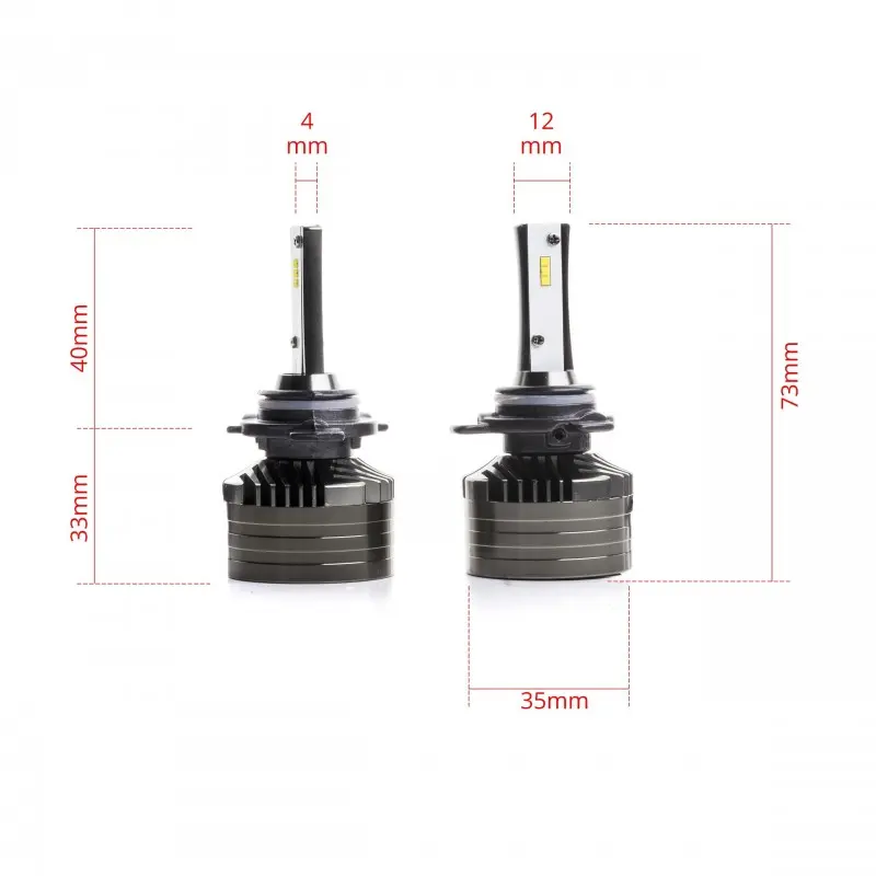 LED Pære HIR2 Soul Toyota / Opel │ CANbus - sett 2 stk. Image 4