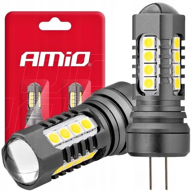LED Pære HP24W White 3030 18SMD │ CANbus - sett 2 stk.