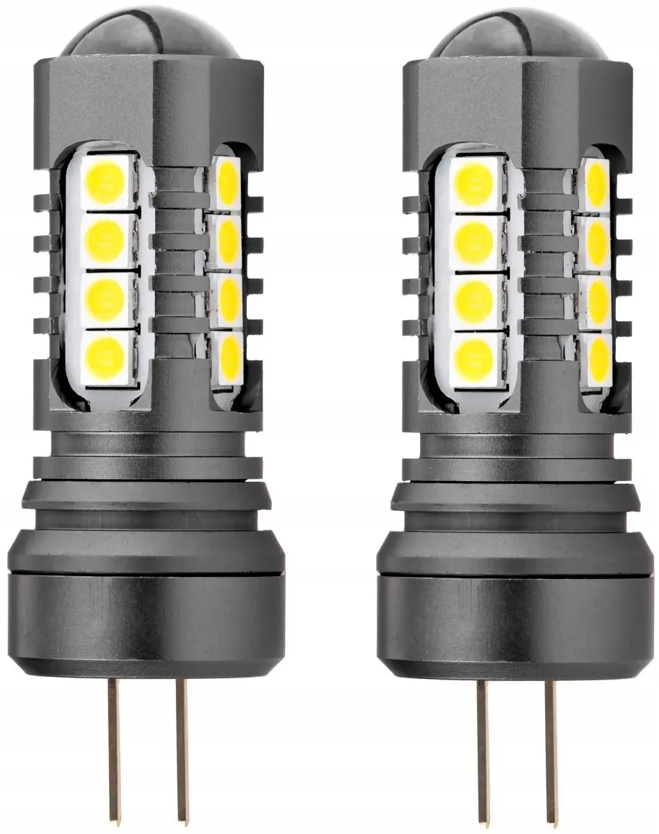 LED Pære HP24W White 3030 18SMD │ CANbus - sett 2 stk. – bilde 2