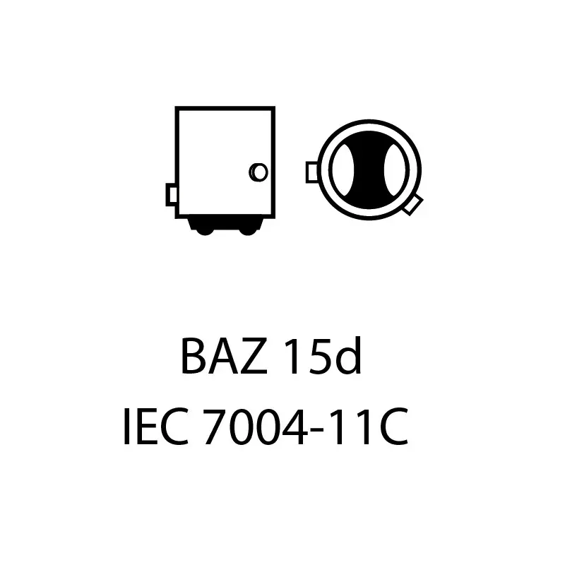 LED Pære P21/4W - sett 2 stk. – bilde 4