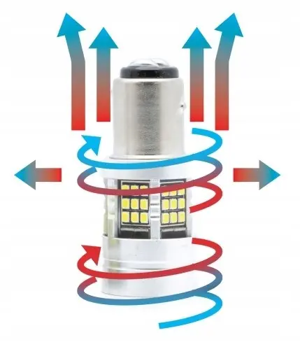 LED Pære P21/5W - sett 2 stk. – bilde 6