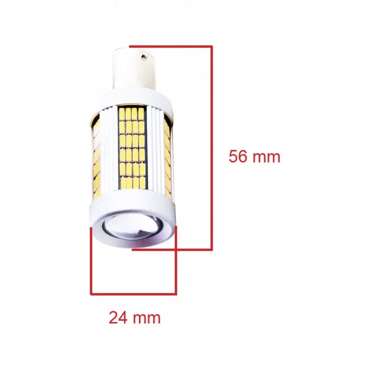 LED Pære P21W (1156) │ CANbus - sett 2 stk. Image 4