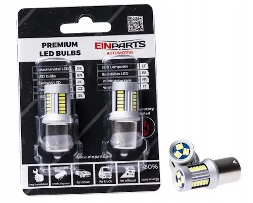 LED Pære P21W │ CANbus - sett 2 stk.