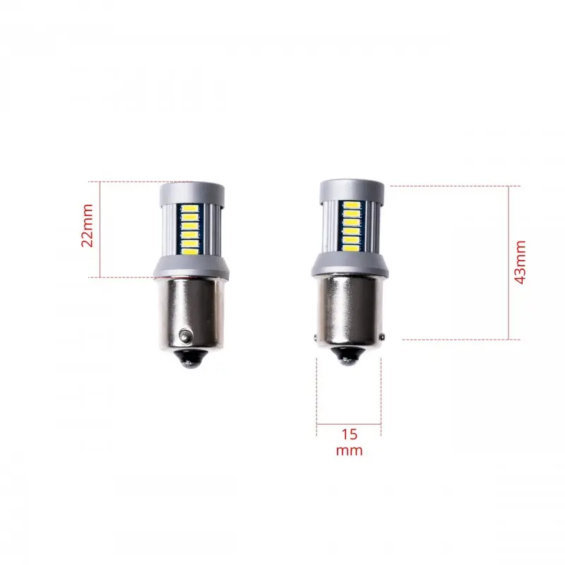 LED Pære P21W │ CANbus - sett 2 stk. – bilde 7