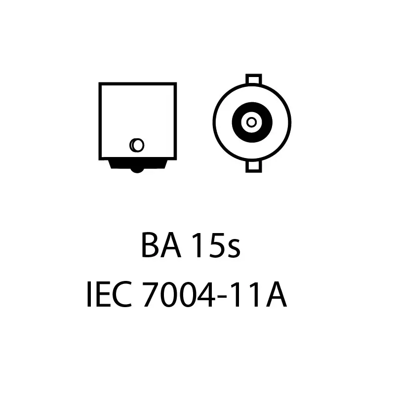 LED Pære P21W │ CANbus - sett 2 stk. – bilde 9