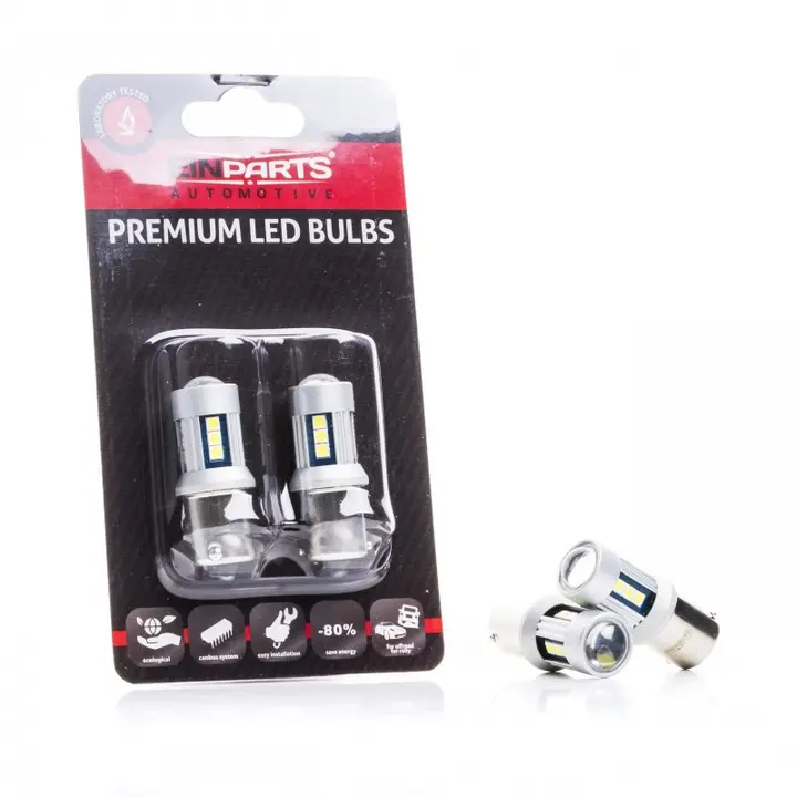 LED Pære P21W Turbo Retrofit │ CANbus - sett 2 stk. – bilde 2