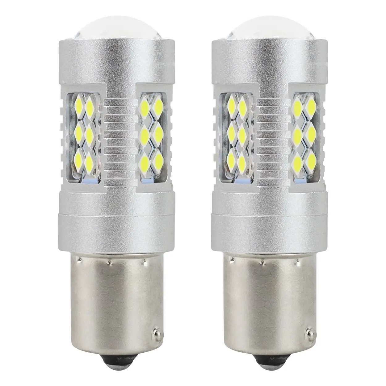 LED Pære P21W White 1156 CANBus - sett 2 stk. – bilde 3