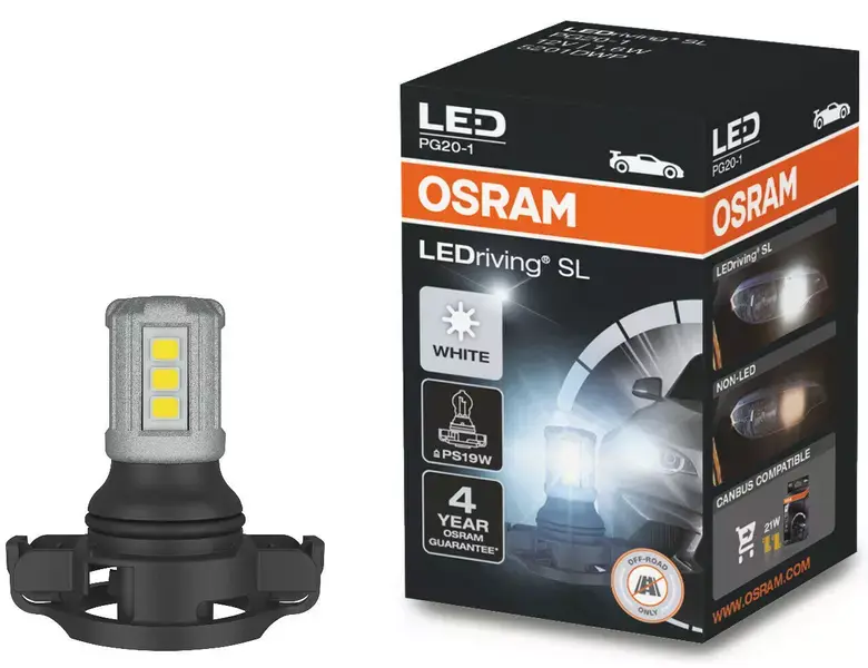 LED Pære PS19W Osram LEDriving SL - 1 stk. – bilde 5
