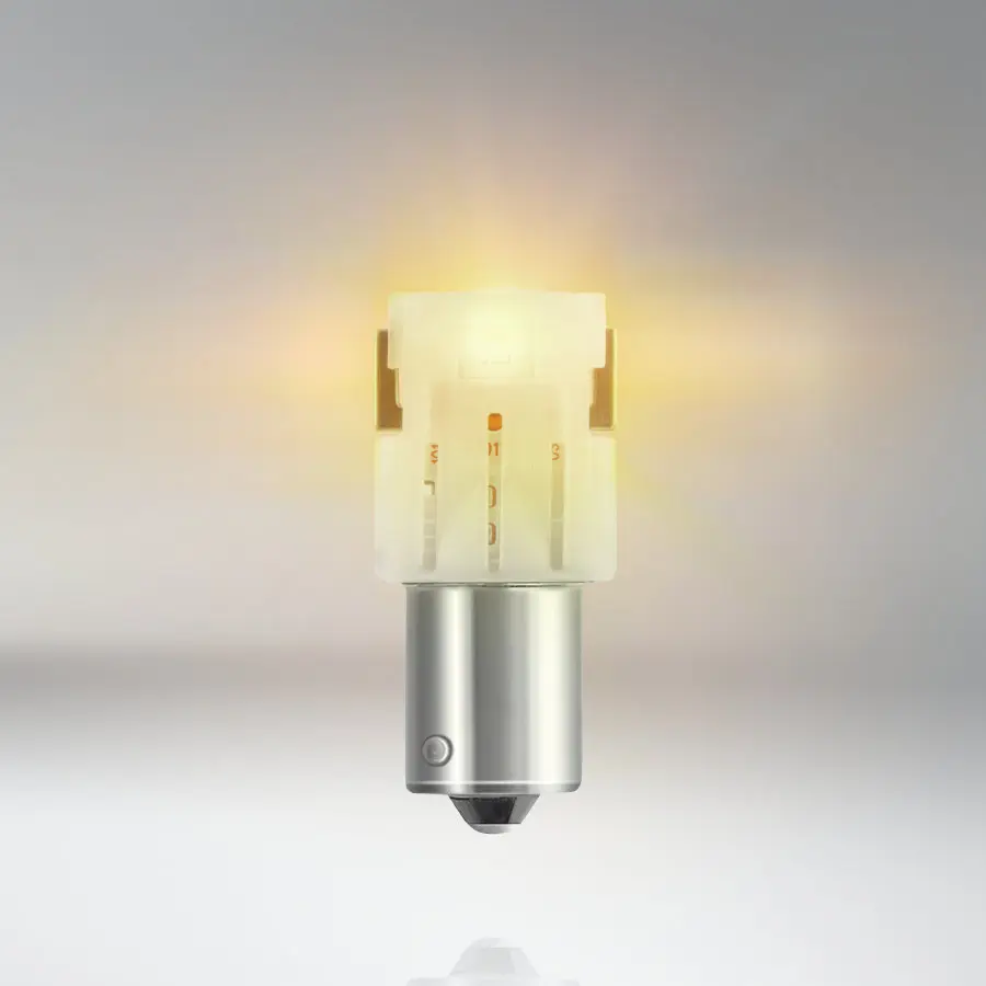 LED Pære PY21W Osram LEDriving SL Orange - sett 2 stk. – bilde 3