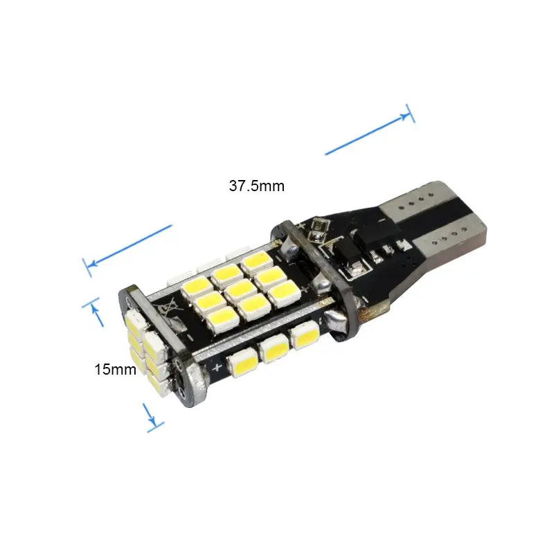 LED Pære W16W (T15) Retrofit │ CANbus - sett 2 stk. Image 3