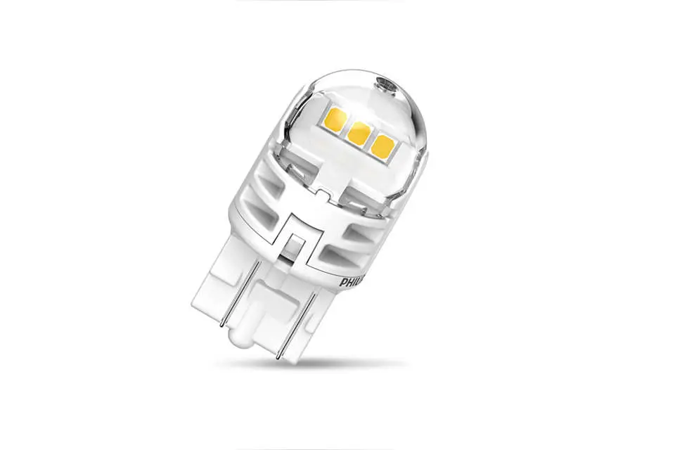 LED Pære W21/5W Philips Ultinon Pro6000 SI White - sett 2 stk. Image 2