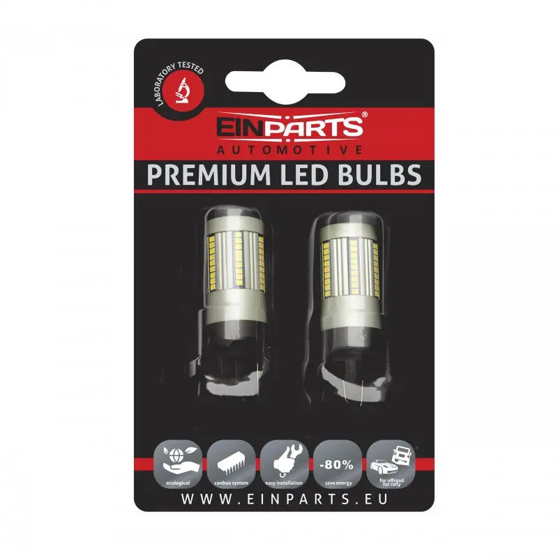 LED Pære W21W │ CANbus - sett 2 stk. – bilde 6