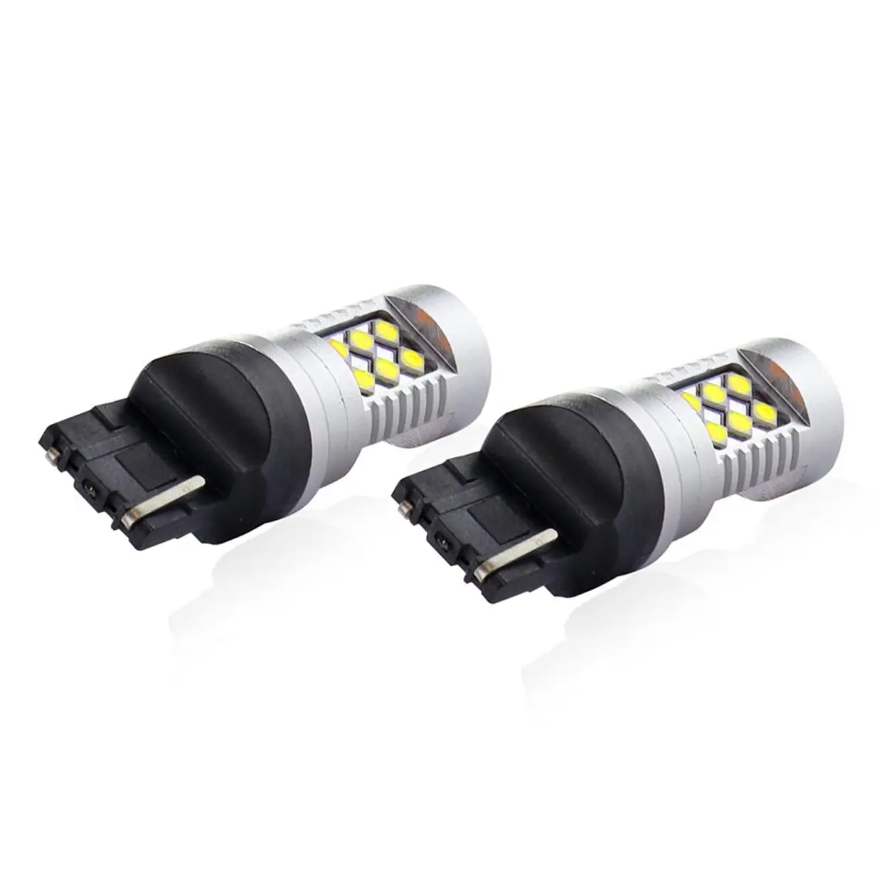 LED Pære W21W White │ CanBUS 3030 24SMD T20 - sett 2 stk. Image 4