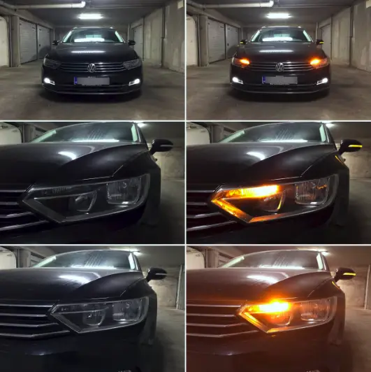LED pære W5W Osram LEDriving SL Orange Amber - sett 2 stk. – bilde 5
