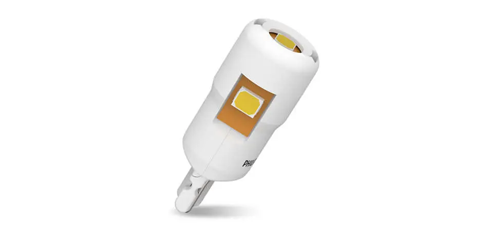 LED Pære W5W Philips Ultinon Pro6000 SI White - sett 2 stk. Image 2