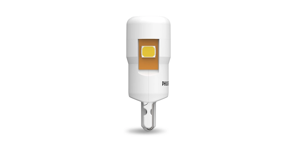 LED Pære W5W Philips Ultinon Pro6000 SI White - sett 2 stk. Image 3