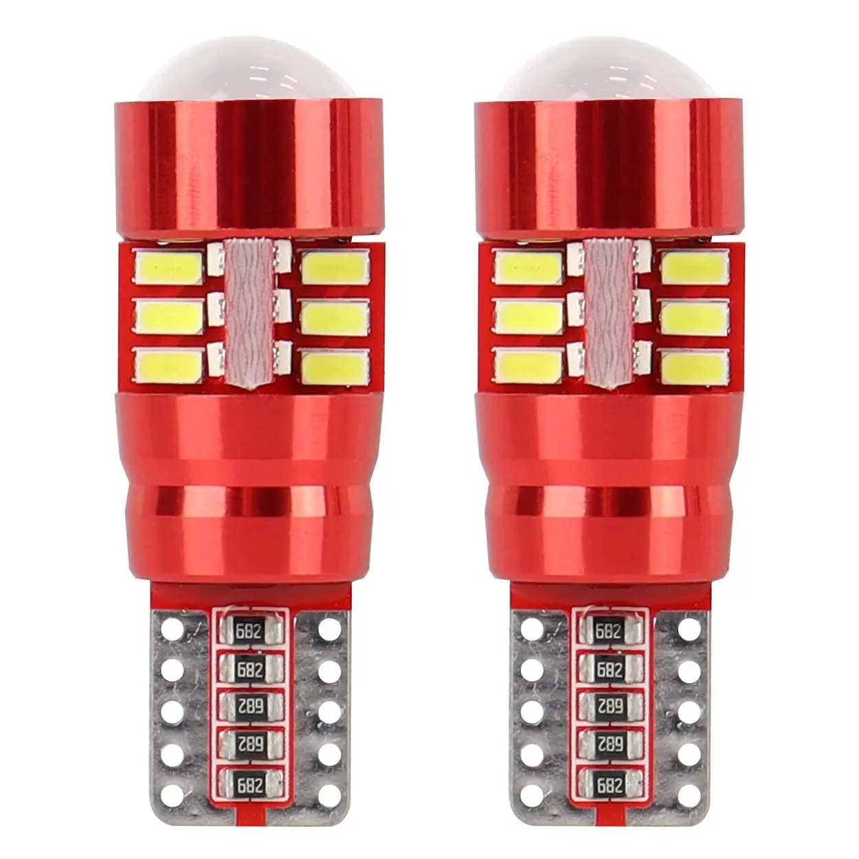 LED Pære W5W / T10 White 3014 │ CANbus - sett 2 stk. Image 3