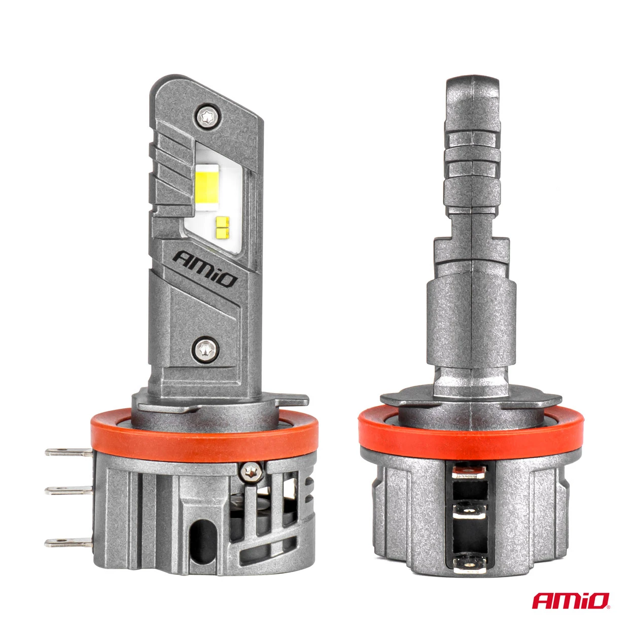 LED-pærer H15 AMiO X5 Winger Series 6000K │ CANbus – sett 2 stk. – bilde 4