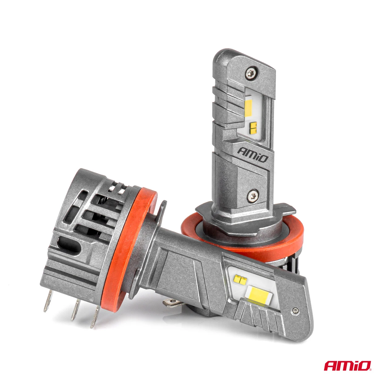 LED-pærer H15 AMiO X5 Winger Series 6000K │ CANbus – sett 2 stk. – bilde 6