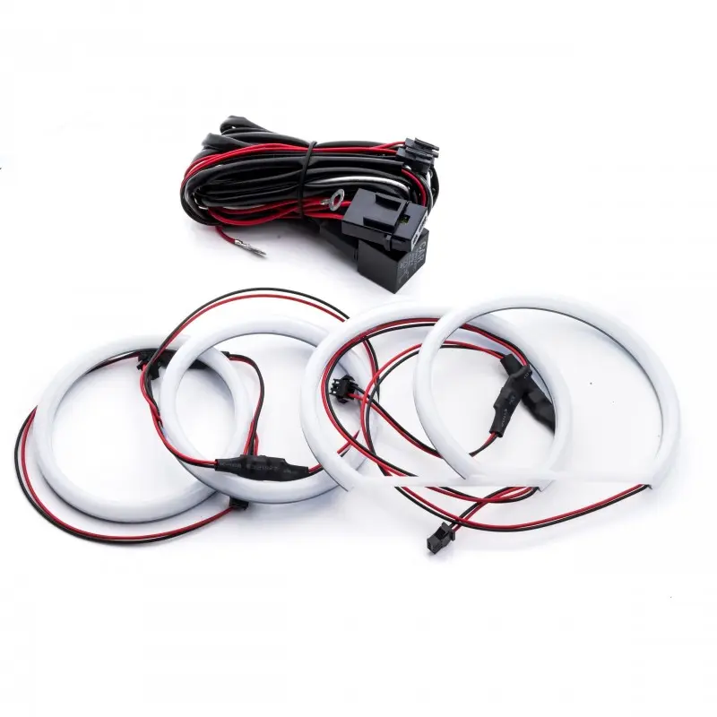 LED ringer BMW 3 (E90 / E91) Angel Eyes - sett 4 stk. – bilde 2