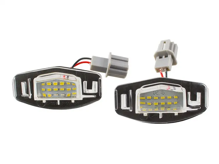 LED skiltlys sett Honda Accord VII Civic VII VIII 2 stk.