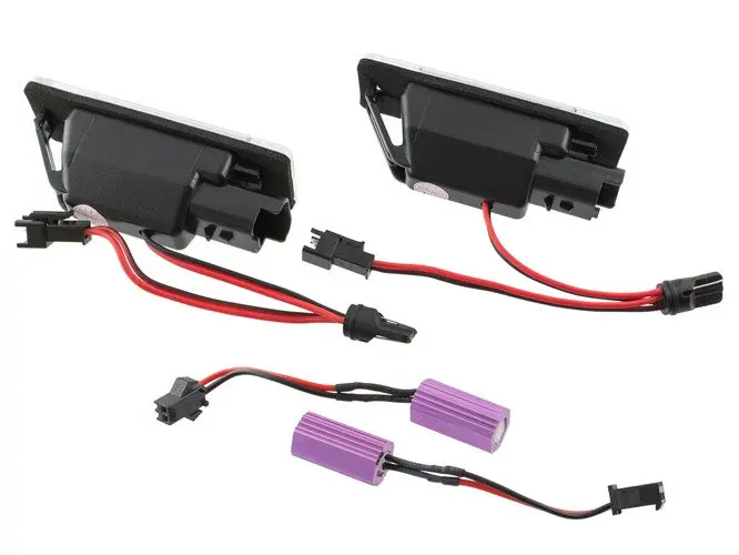 LED skiltlys sett Mercedes-Benz Sprinter Vito Viano Nissan Navara Note 2 stk. Image 2