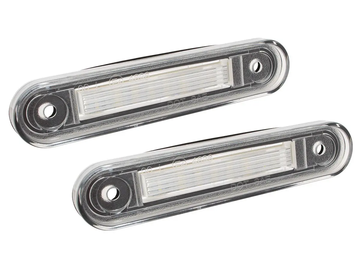 LED skiltlys sett Mercedes-Benz W202 C-Klasse W124 W201 E-Klasse 2 stk.