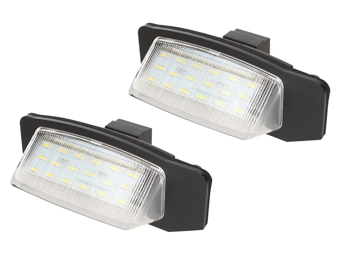 LED skiltlys sett Mitsubishi Lancer X Outlander II 2 stk.
