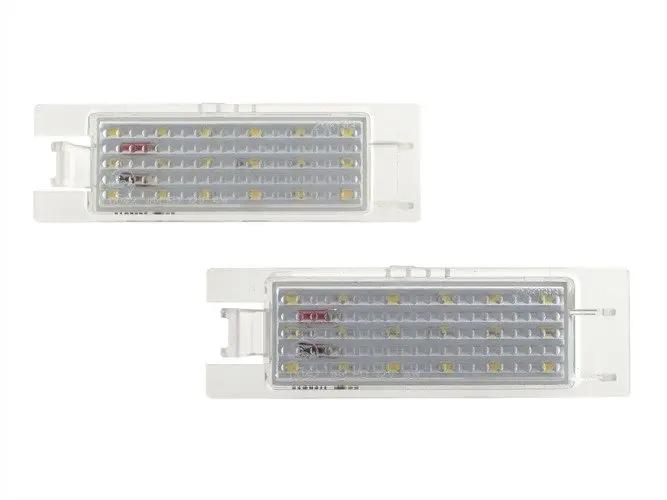 LED skiltlys sett Opel Astra III H Corsa D Insignia Zafira B 2 stk.