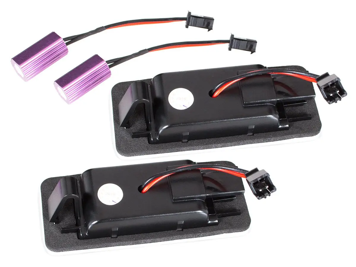 LED skiltlys sett Opel Astra IV J Stasjonsvogn Zafira C 2 stk. – bilde 2