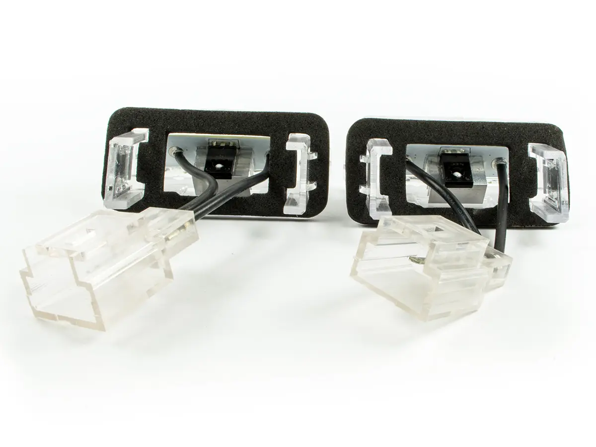 LED skiltlys sett Peugeot 206 207 307 308 406 407 2 stk. – bilde 2