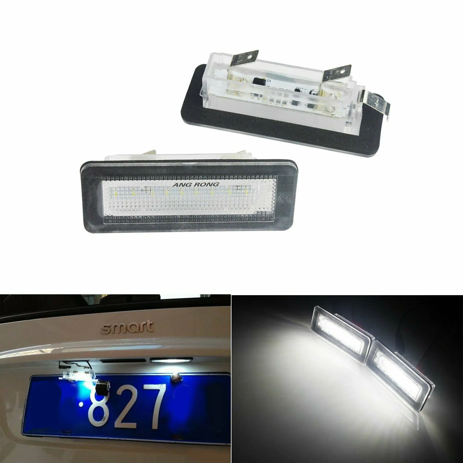 LED skiltlys sett Smart Fortwo – bilde 3