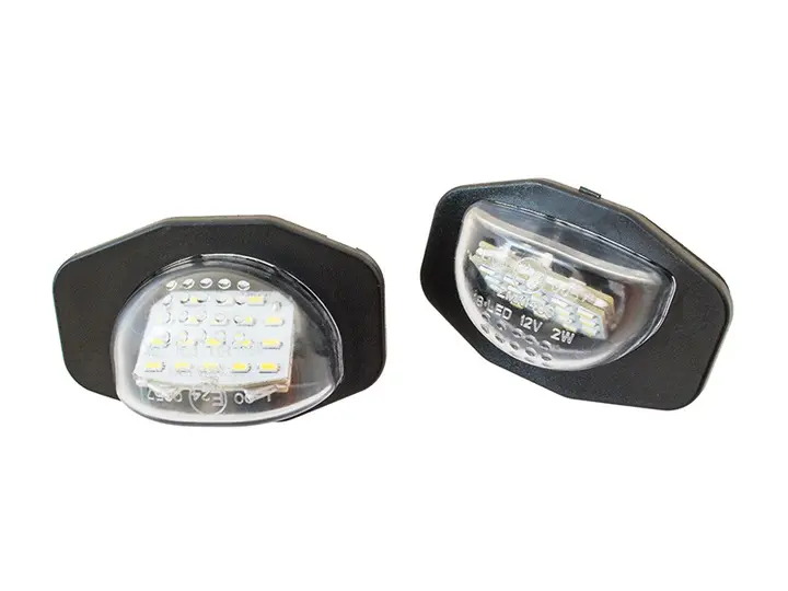 LED skiltlys sett Toyota Auris Corolla Sienna 2 stk.