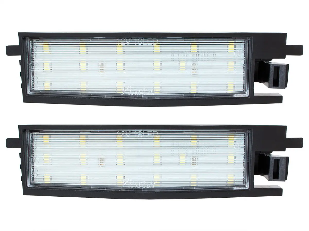 LED skiltlys sett Toyota Auris II RAV4 III 2 stk.