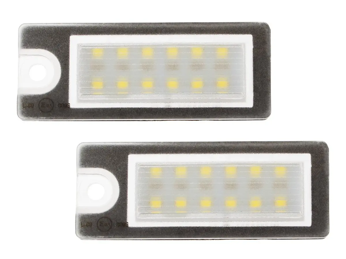 LED skiltlys sett Volvo S60 S80 V70 II XC70 XC90 2 stk.