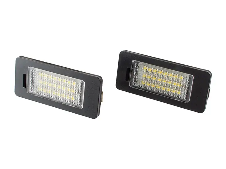 LED skiltlys sett VW Golf VI Plus STV Jetta III Passat B6 B7 STV Sharan II Touran II Touareg II 2 stk.