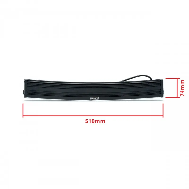 Ledbar Cree Combo Curved 84W L-510mm – bilde 11