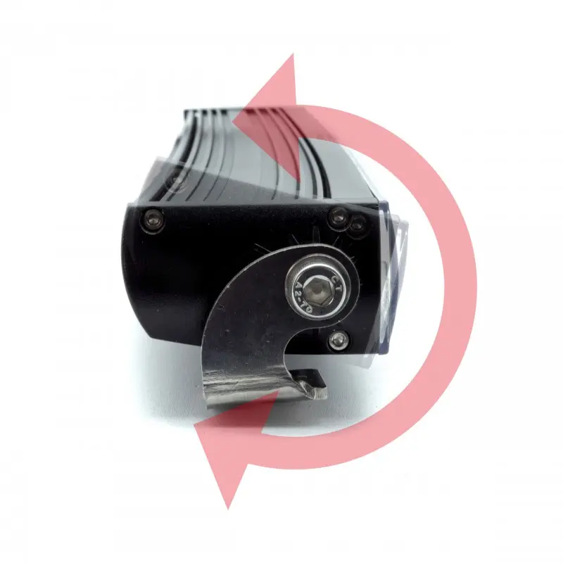 Ledbar Cree Combo Curved 84W L-510mm – bilde 5