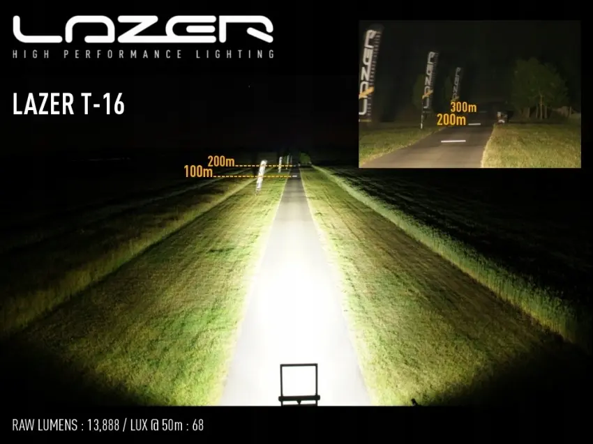 LEDBAR Fjernlys LAZER T16 Image 3
