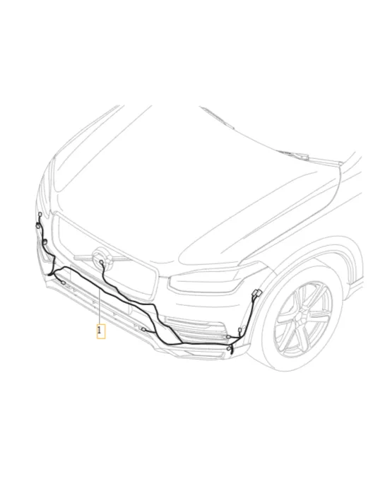 Ledningsnett for støtfanger foran Volvo Genuine® XC90 2016-