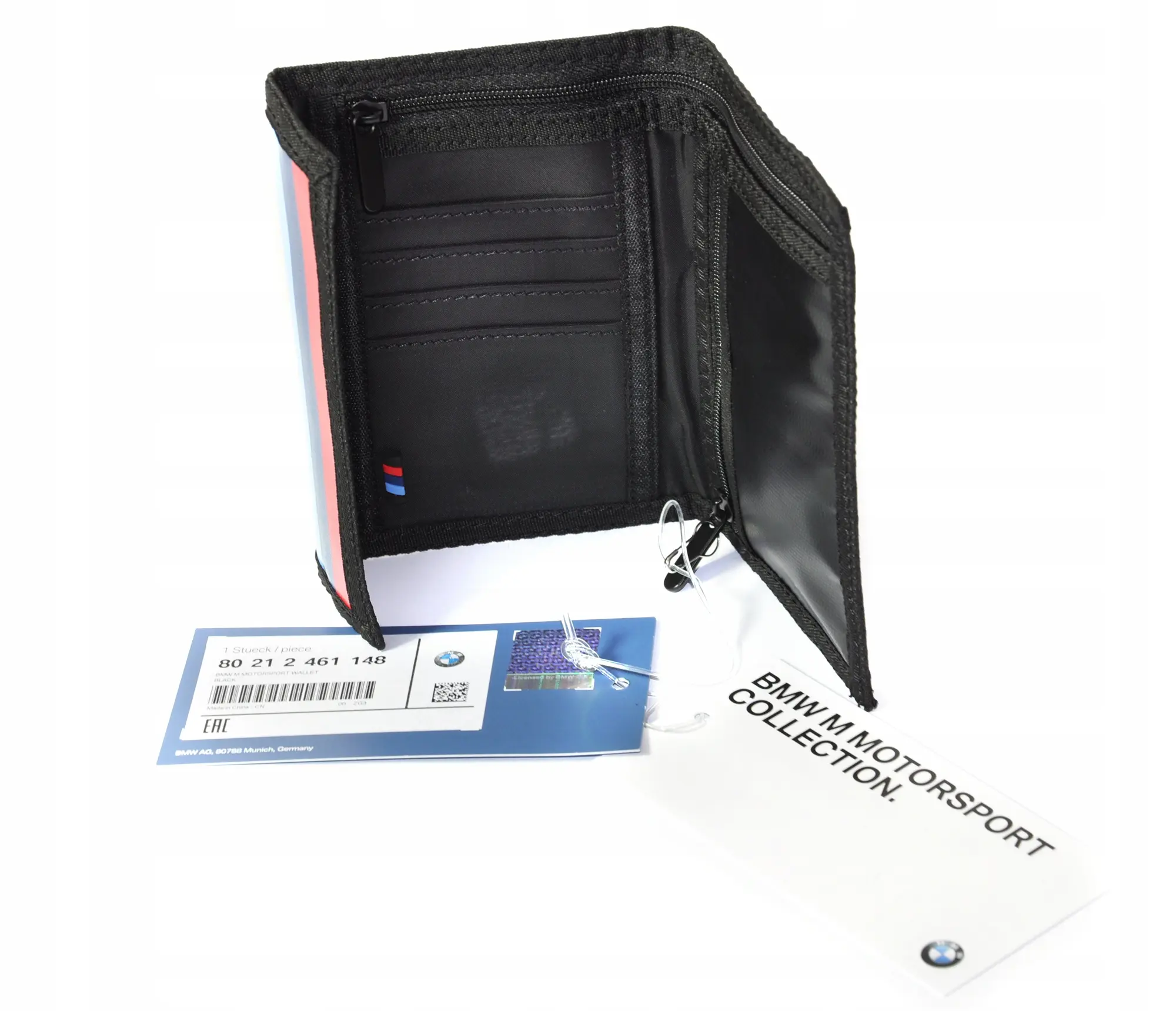 Lommebok BMW ///M Motorsport Black – bilde 3