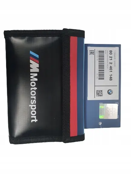 Lommebok BMW ///M Motorsport Black – bilde 8