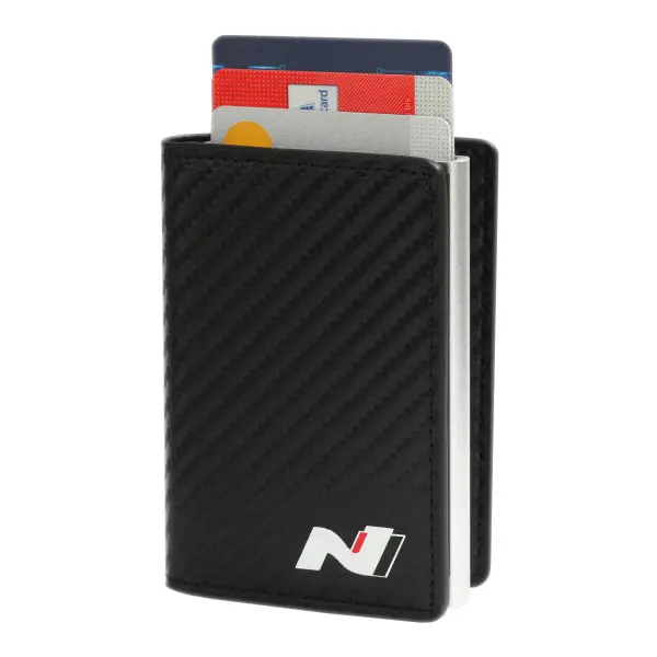 Lommebokveske Hyundai N-Line Black │ Genuine® RFID Wallet