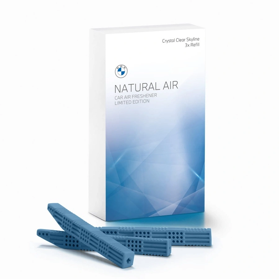 Luftfrisker BMW Natural Air Crystal Clear Skyline │ Genuine® Duftinnlegg - sett 3 stk.