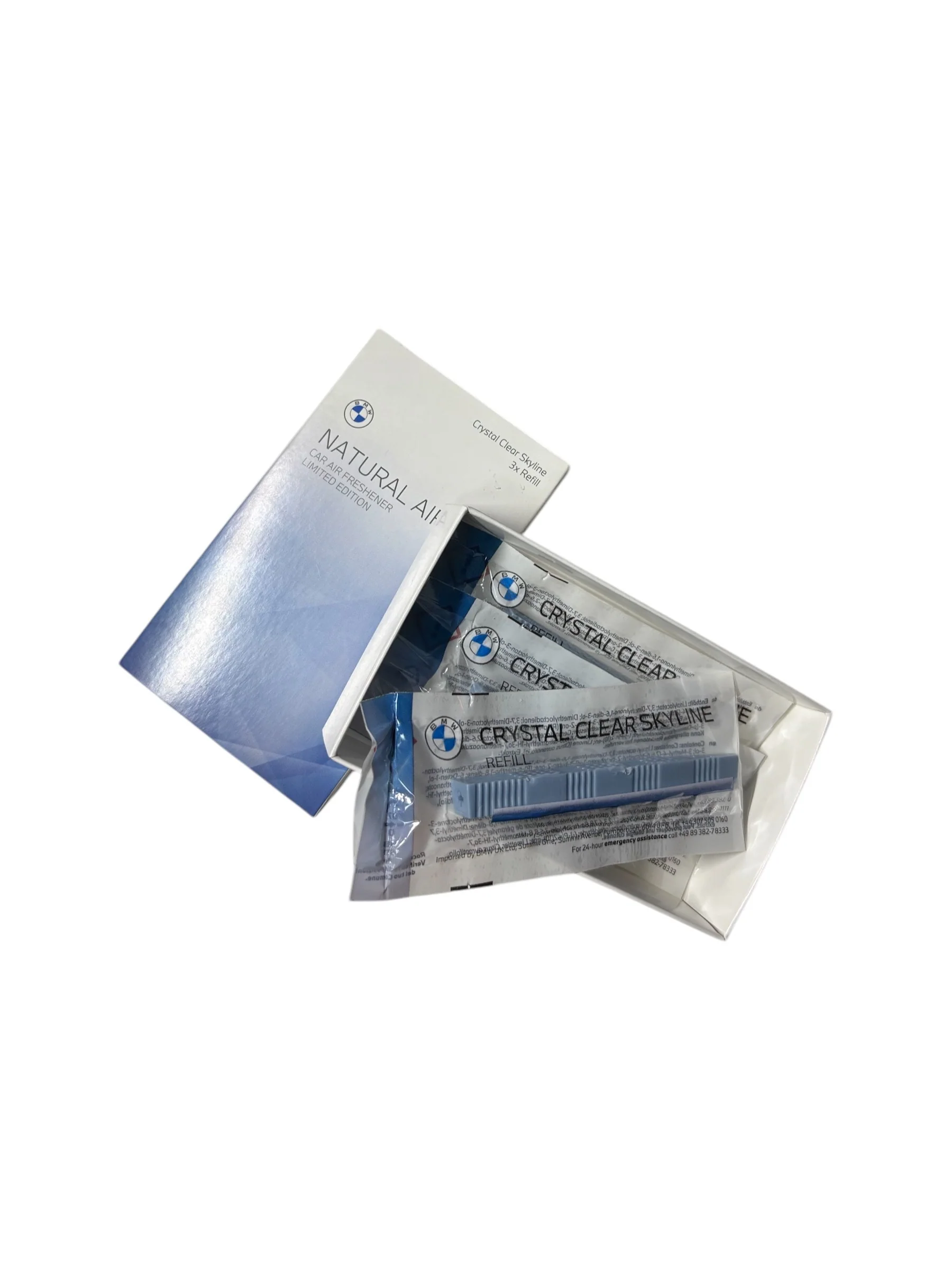 Luftfrisker BMW Natural Air Crystal Clear Skyline │ Genuine® Duftinnlegg - sett 3 stk. – bilde 3