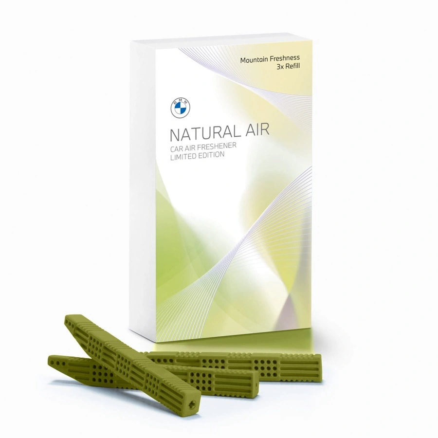 Luftfrisker BMW Natural Air Mountain Freshness │ Genuine® Duftinnlegg - sett 3 stk.