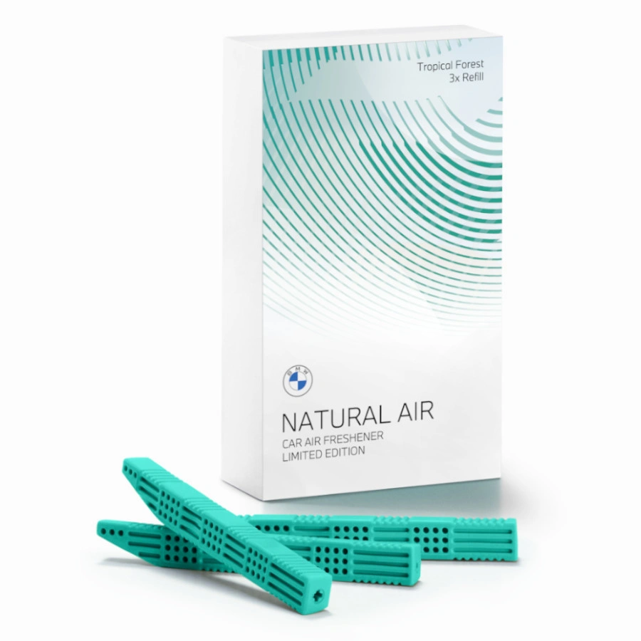 Luftfrisker BMW Natural Air Tropical Forest │ Genuine® Duftinnlegg - sett 3 stk.