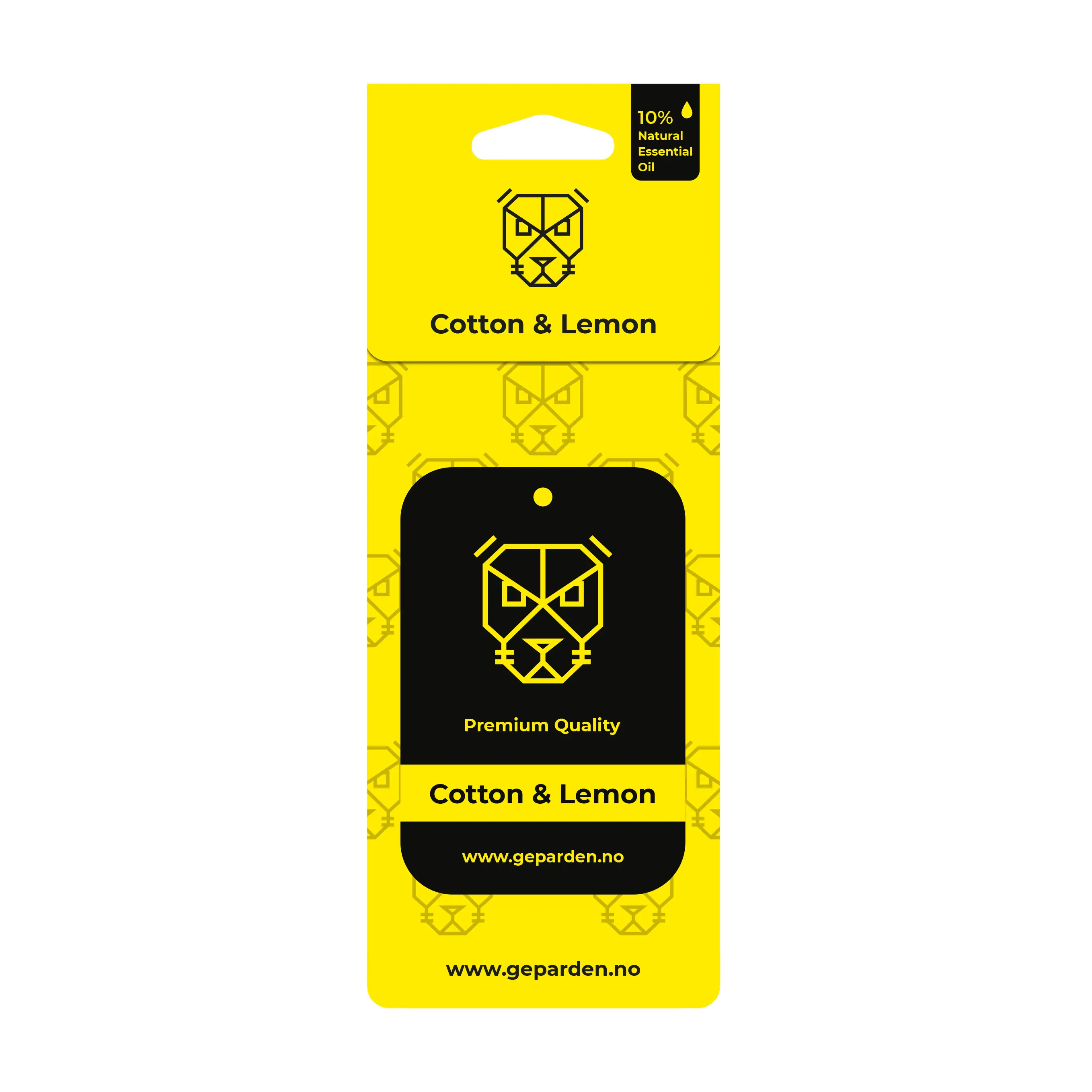 Luftfrisker Cotton og Lemon | 100% Naturlig Sitronolje