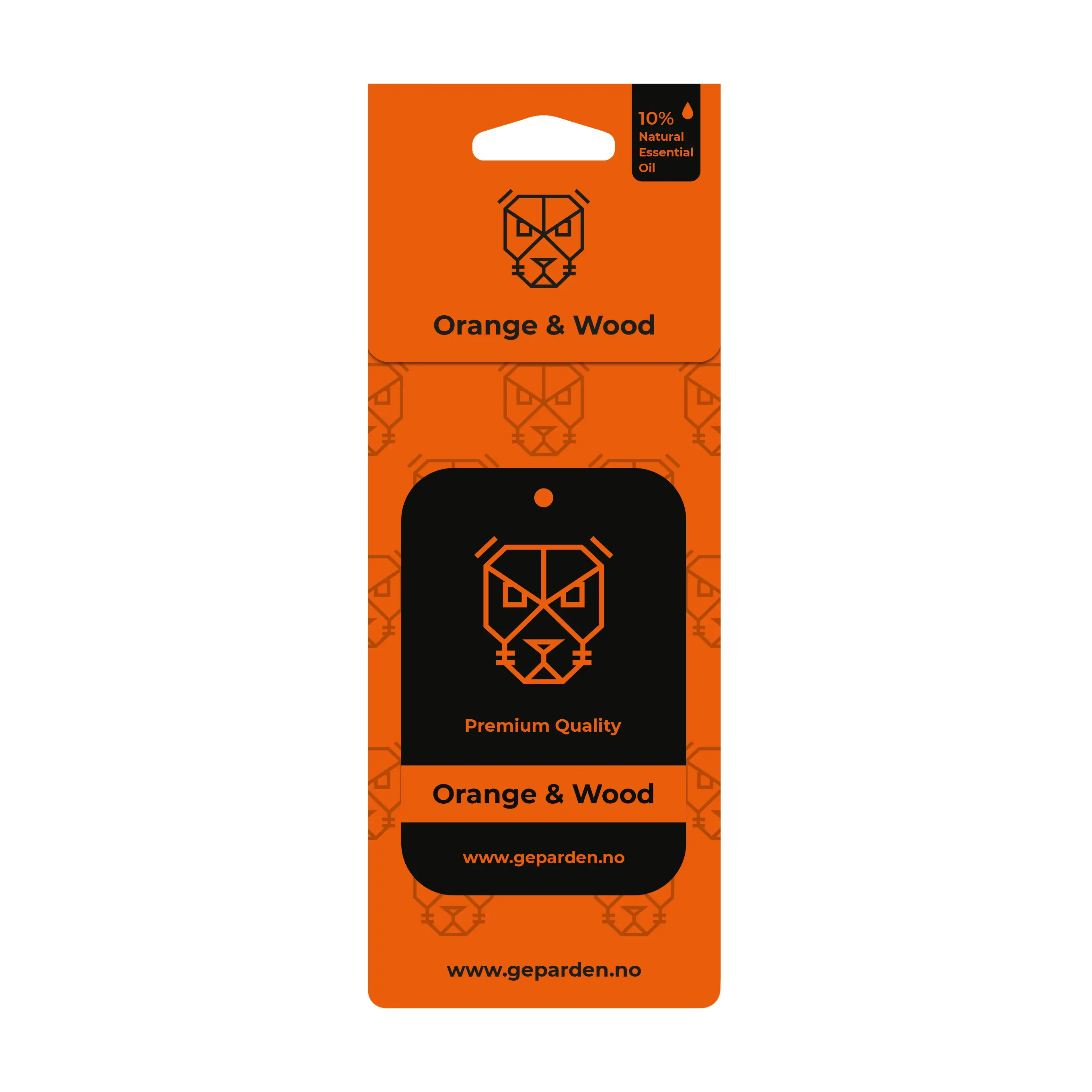 Luftfrisker Orange og Wood | 100% Naturlig Søt Appelsinolje