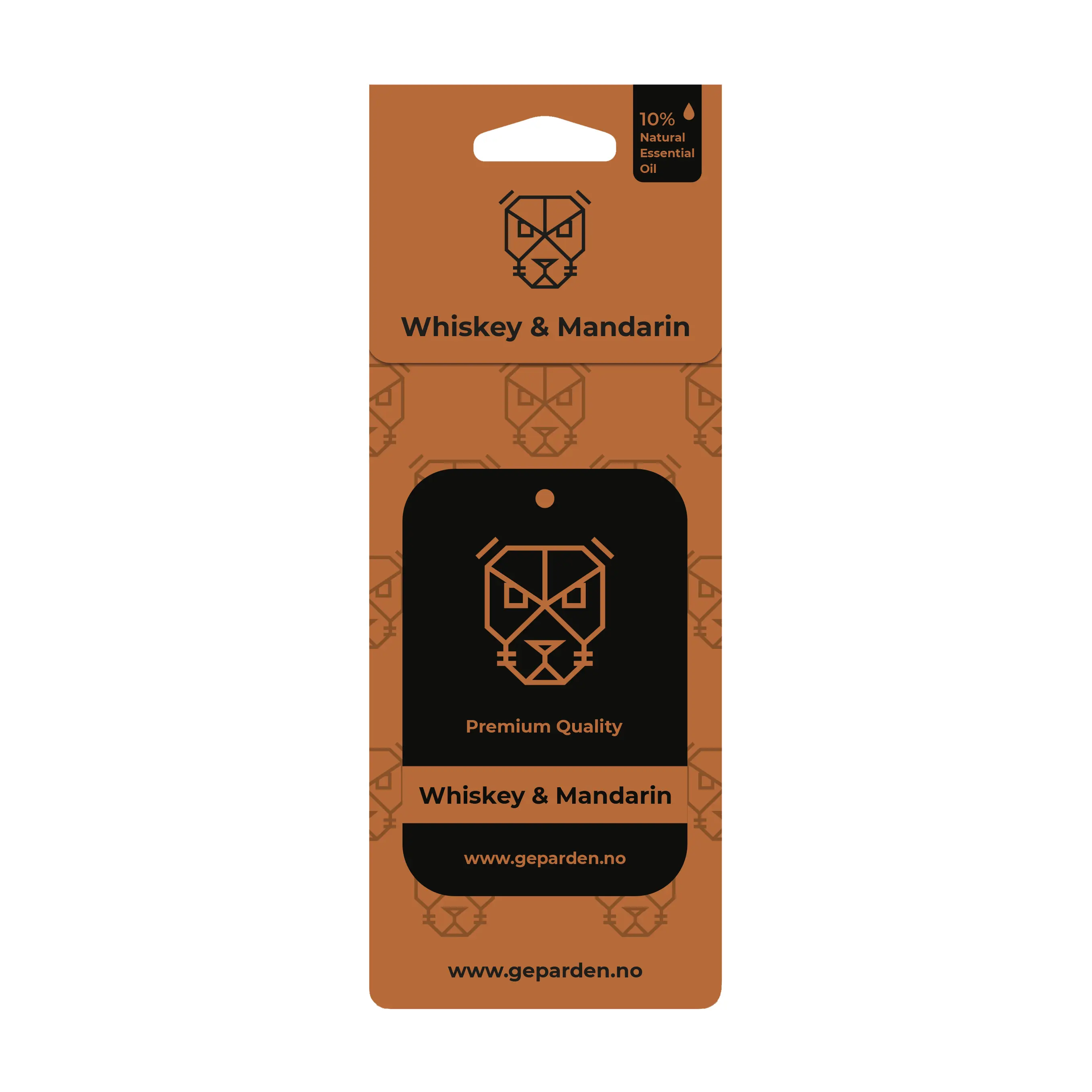 Luftfrisker Whiskey og Mandarin | 100% Naturlig Søt Mandarinolje